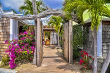1_A louer Villa Grande Saline Saint Barthélémy ENTREE